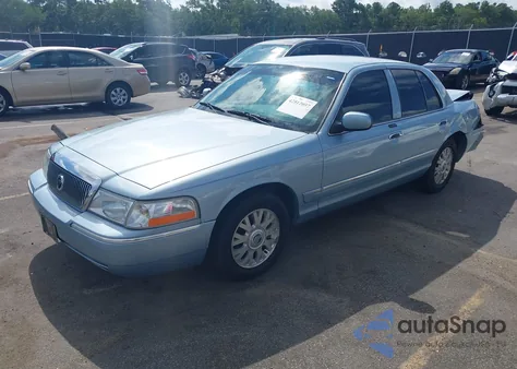 2004 Mercury Grand Marquis Gs from USA, damaged, VIN 2MEFM74W54X669103